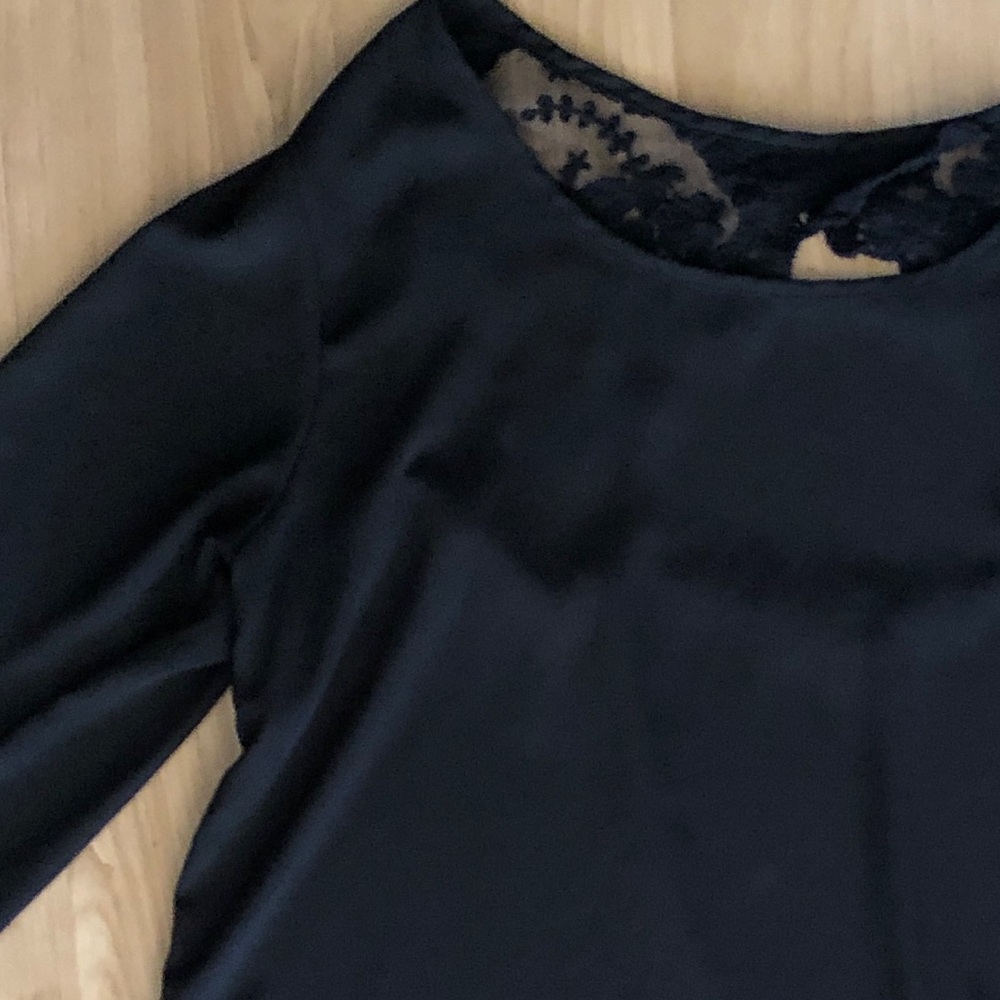 Black Charming Charlie blouse size M